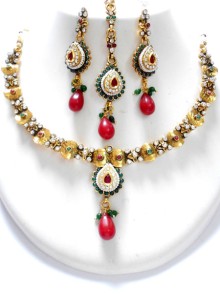 Polki Necklace Set